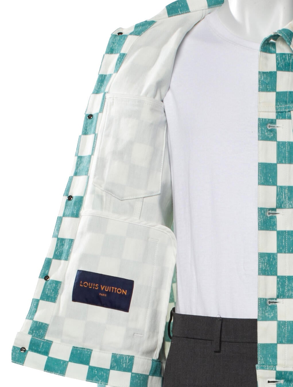 Louis Vuitton 2021 Damier Trucker Jacket